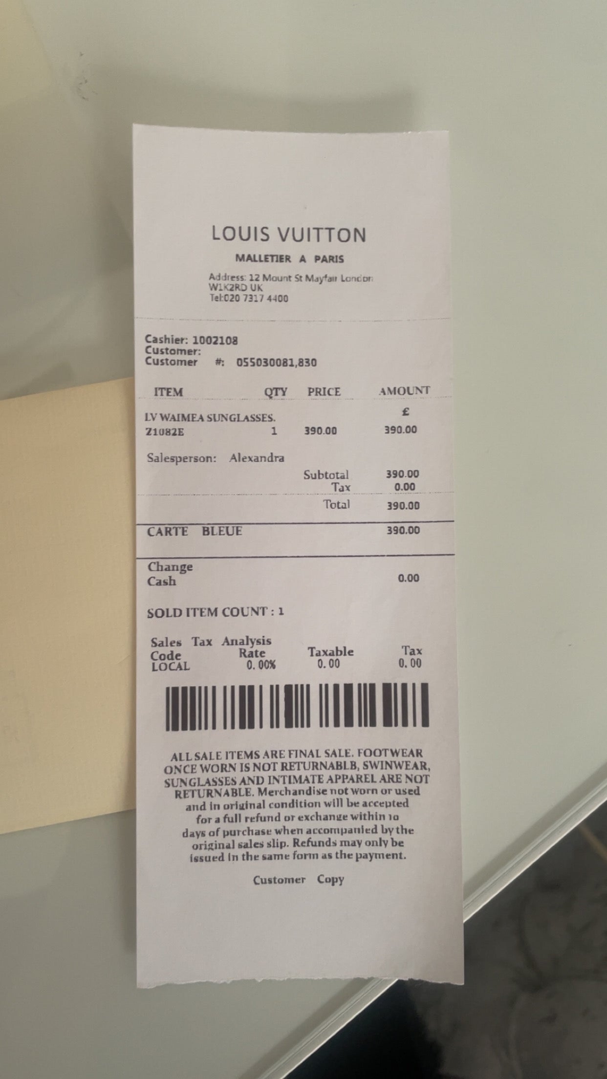 LV Waimea sunglasses